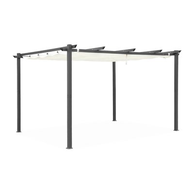 Pergola aluminium 3x4m toile coulissante ISLA 3X4M SWEEEK