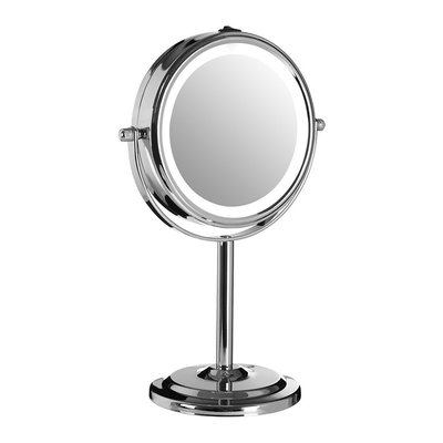 LED Table Mirror in Chrome SO'HOME