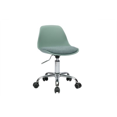 Fauteuil de bureau rose enfant à roulettes STEEVY MILIBOO