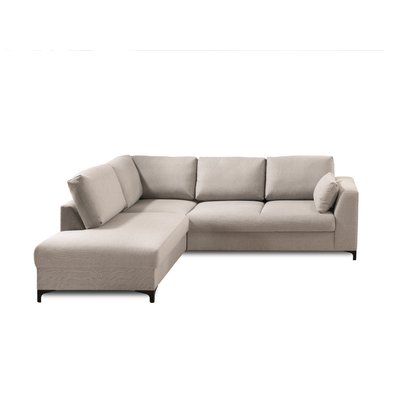 Canapé d'Angle Convertible en Tissu 5 places - TALA LISA DESIGN