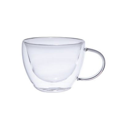 Set de 2 déjeuners de 38 cl   double paroi en verre borosilicate-ARÔ TABLE PASSION