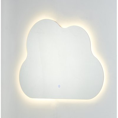 MIROIR MURAL SÉRIE TORCH HM4490 SANS CADRE-ÉCLAIRAGE LED 88x68Hcm. STELLAMEUBLES