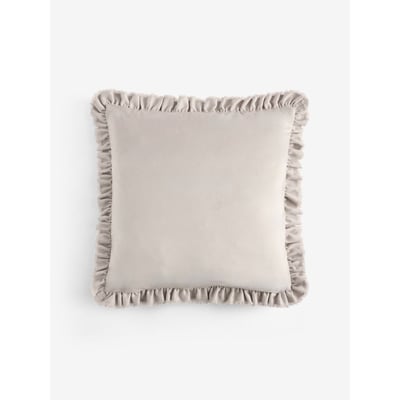 Coussin bordé de volants effet vieilli NEXT
