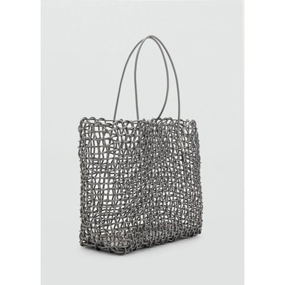 Sac porté épaule tressé MANGO