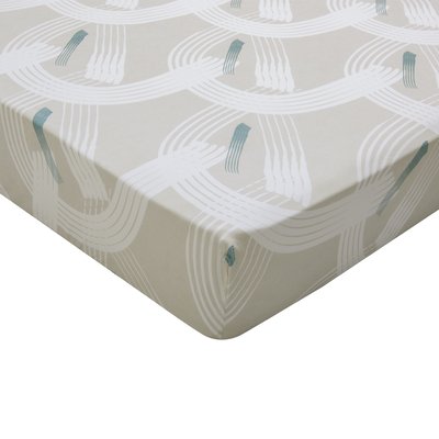 Drap housse imprimé en coton, Made in France, GABIN ORIGIN