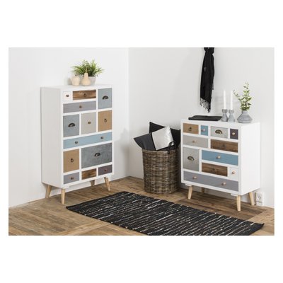 Commode moderne en bois 11 tiroirs L70 - THALIA HELLIN, DEPUIS 1862