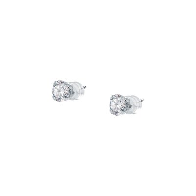 Boucles d'oreilles en or 375 et oxyde de zirconium CLEOR