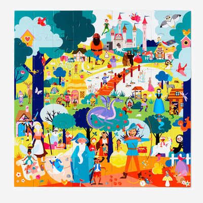 Puzzle des Contes de fée 54 pièces OXYBUL 