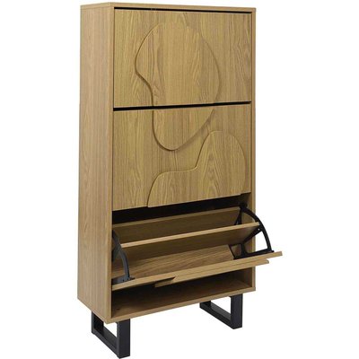 Meuble à chaussures en MDF et métal Calypso CMP