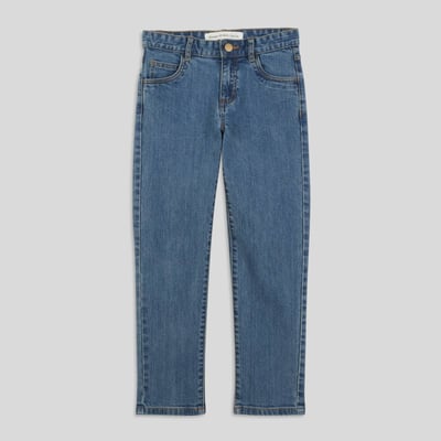 Jean droit en coton BIO GOTS MONOPRIX