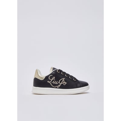 Sneakers avec logo pailleté LIU JO