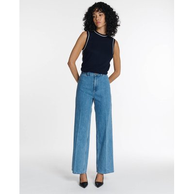 Jeans droit large taille haute normale LABDIP