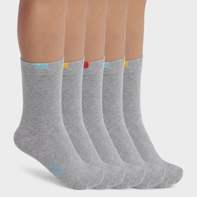 Dim Ecodim, Lot de 5 paires de chaussettes enfant en coton DIM
