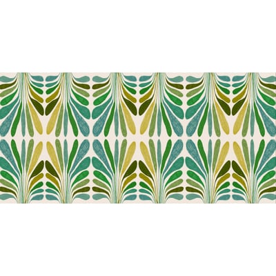 Papier peint panoramique Les Vivaces - Motifs, Vert 375 x 250cm ACTE DECO