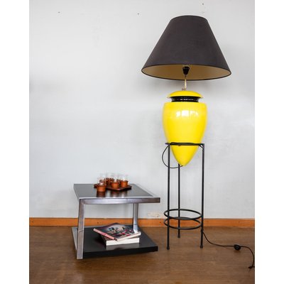 Lampe jaune Julia N°132 - Bon état DEBONGOUT