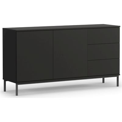 Buffet contemporain PERILA portes et tiroirs RECOLLECTION