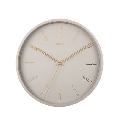 Horloge murale ronde ø35cm- BELLE NUMBERS KARLSSON