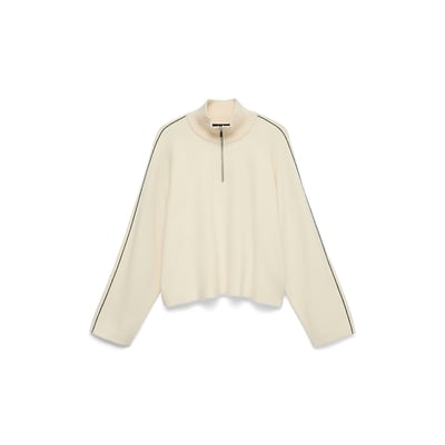 Jersey de manga larga y cuello alto con cremallera VERO MODA