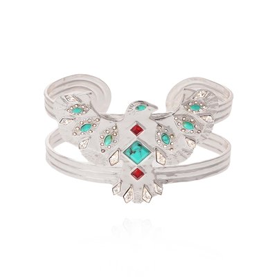 Bracelet jonc avec cabochon central TIMOR HIPANEMA