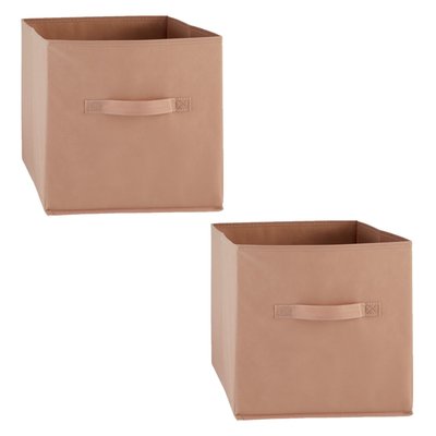 Lot de 2 boîtes de rangement en tissu MIX N' MODUL ATMOSPHERA