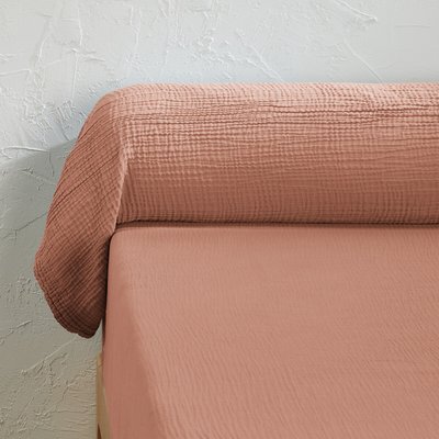 Taie de traversin unie gaze de coton, Kumla LA REDOUTE INTERIEURS