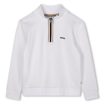 Sweat col montant zippé BOSS KIDSWEAR