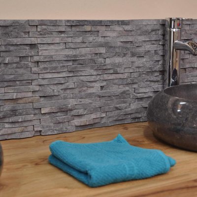 Parement marbre brut en pierre naturelle WANDA COLLECTION
