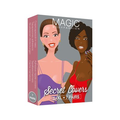 7 paires caches tétons Secret covers MAGIC BODYFASHION