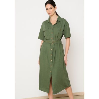 Robe-chemise avec ceinture LOLALIZA
