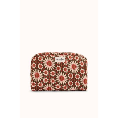 Grande trousse de toilette, imprimé floral, GAYANE APACHES COLLECTIONS