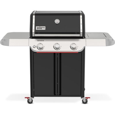 Barbecue gaz Genesis E-315W Plancha, sur chariot, 3 brûleurs, surface de cuisson 68 x 48 cm WEBER