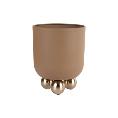 Pot De Fleurs Métal ESTILO SMALL PRESENT TIME