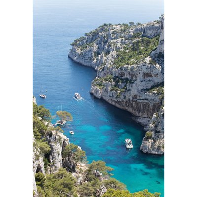 Tableau Sur Toile Calanque D'en Vau Vue Du Ciel MER CEANOTHE