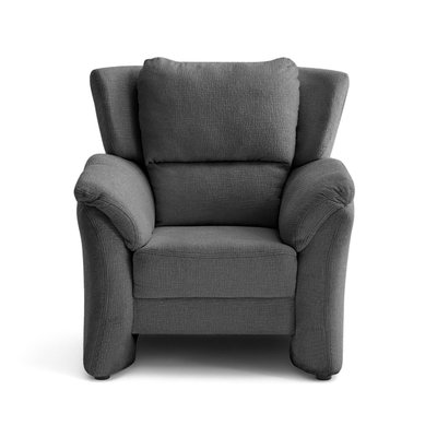 Fauteuil en Tissu velours relief - BASTILLE LISA DESIGN