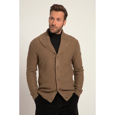 Cardigan en laine mélangée. Col châle et JP1880