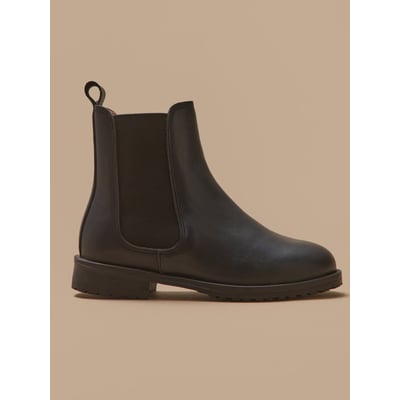 Boots chelsea cuir CYRILLUS