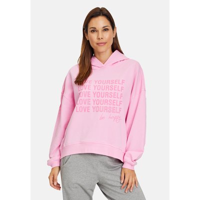 Pull-over en molleton à capuche BETTY BARCLAY