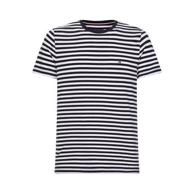 Breton Striped Cotton T-Shirt, Slim Fit TOMMY HILFIGER