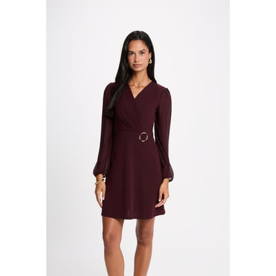 Robe patineuse, courte, manches longues MORGAN