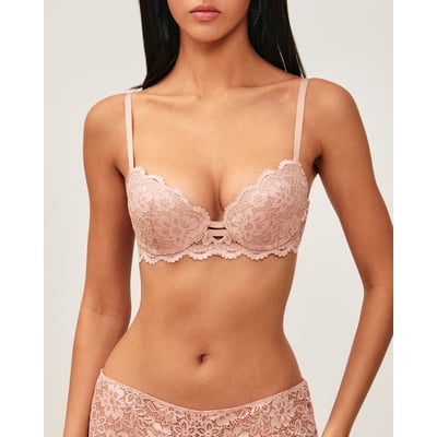 Soutien-gorge push-up en dentelle florale FAVORIZ UNDIZ