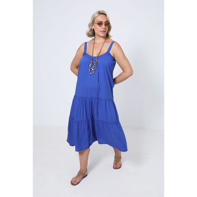 Robe jean bretelle femme new arrivals
