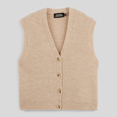 Cardigan sans manches MONOPRIX