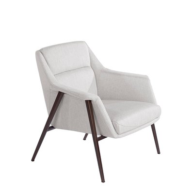 Fauteuil en tissu et pieds en acier ANGEL CERDA