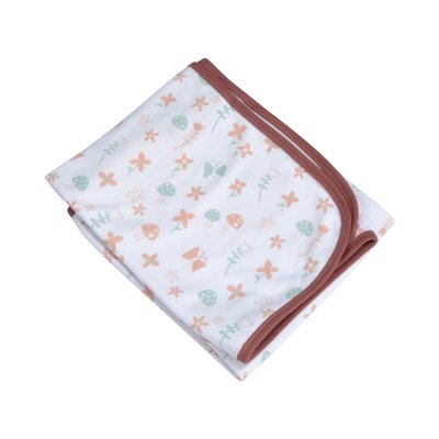 Couverture coton bebe foret magique DOUCEUR D'INTÉRIEUR