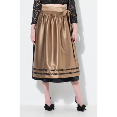 Tablier Dirndl réversible. Tissu smocké et ULLA POPKEN