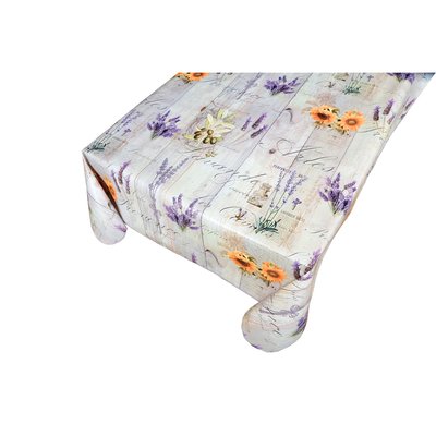 Nappe en toile cirée rectangulaire provençale Arles TOILINUX