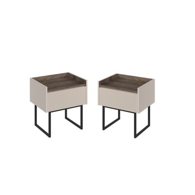 Table de chevet Panneaux de particules, LOUNA BOBOCHIC