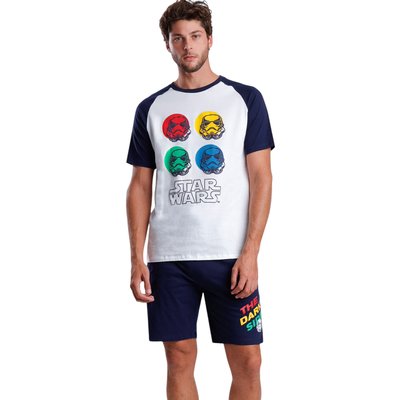 Pyjama short t-shirt SÉRIES Dark Side OCÉANE Wars ADMAS