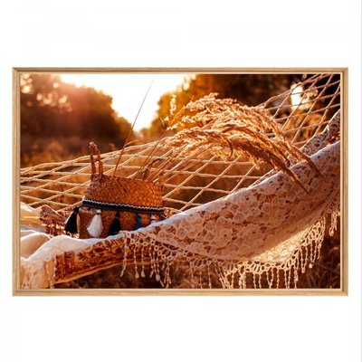 Tableau mural mat encadré boho style CEANOTHE