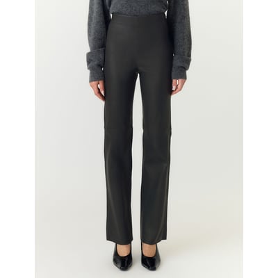 Pantalon En Cuir YAS